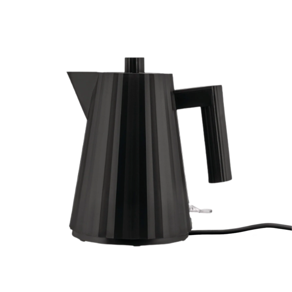 Plisse Electric Water Kettle, Small Black (1 Litre)