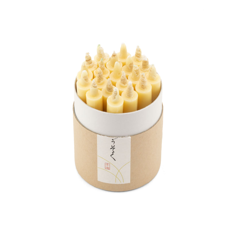 Rice Bran Wax Candles