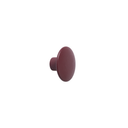 The Dots Single Small, Burgundy