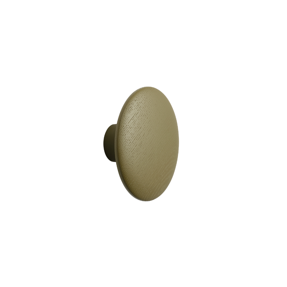 The Dots Single Medium, Brown Green