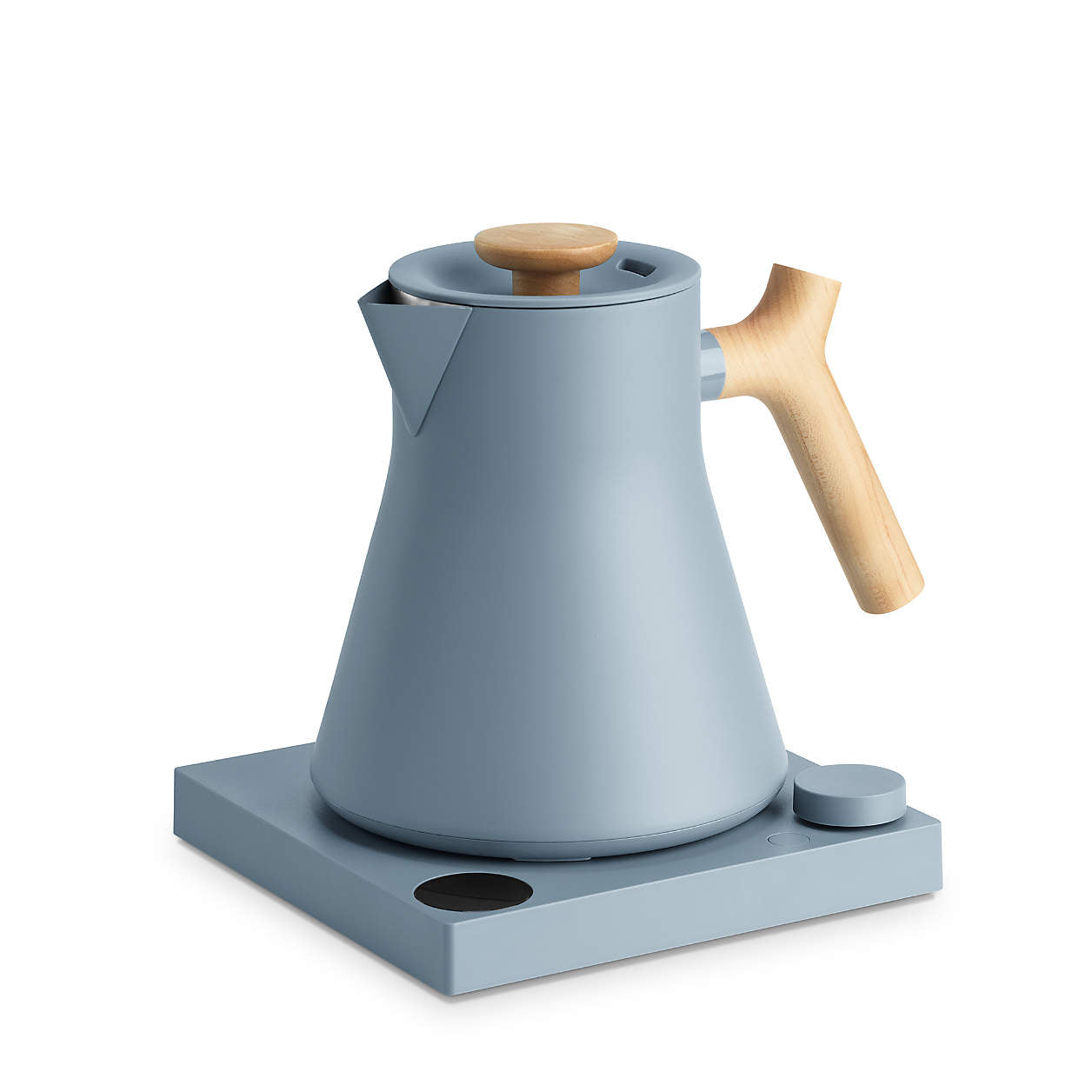FELLOW Corvo EKG Pro Electric Kettle, Hazy Blue and Maple / Pro