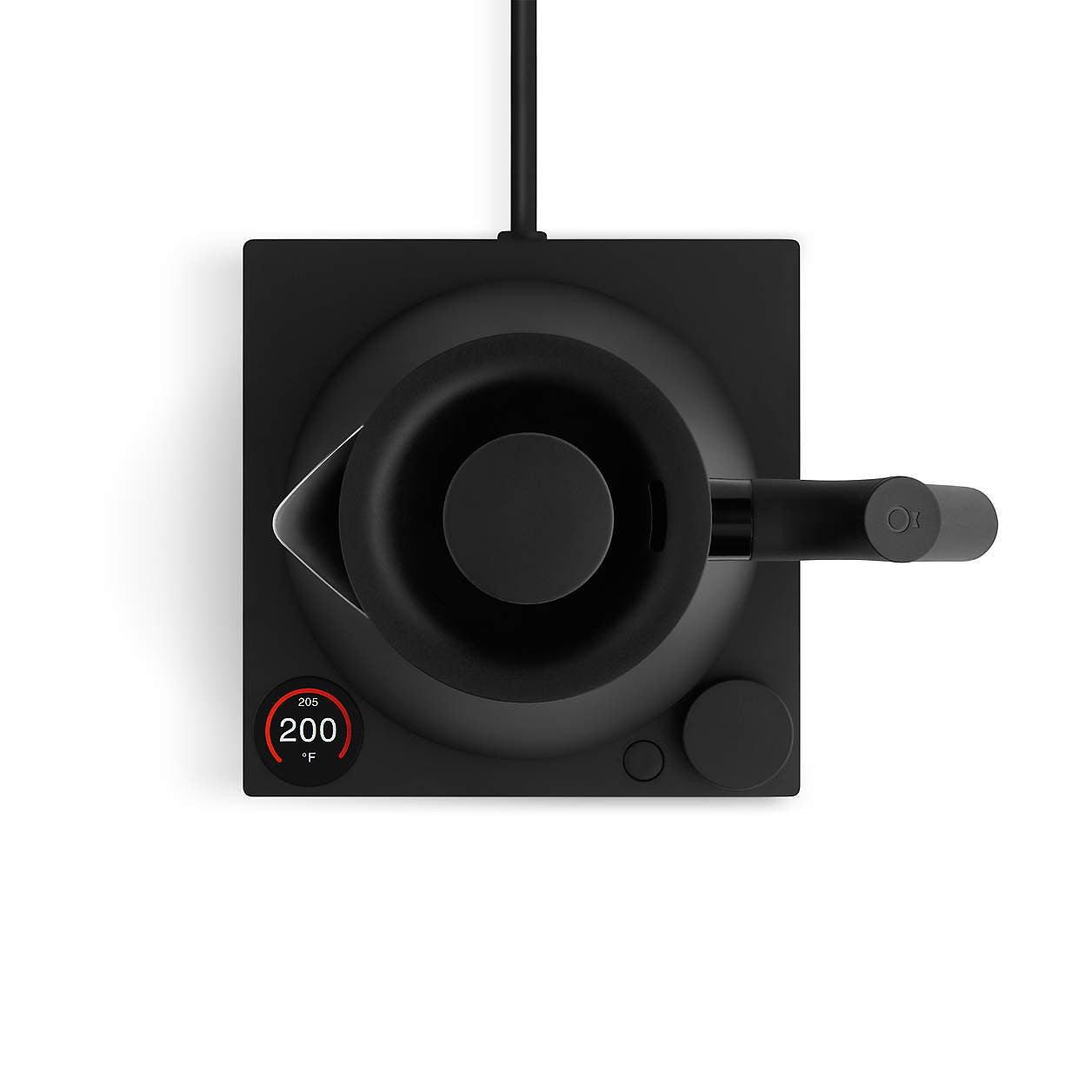 FELLOW Corvo EKG Pro Electric Kettle, Matte Black/Walnut Pro