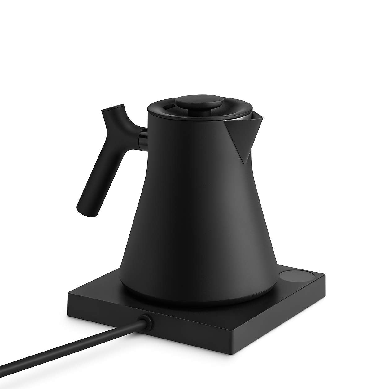 FELLOW Corvo EKG Pro Electric Kettle, Matte Black/Walnut Pro