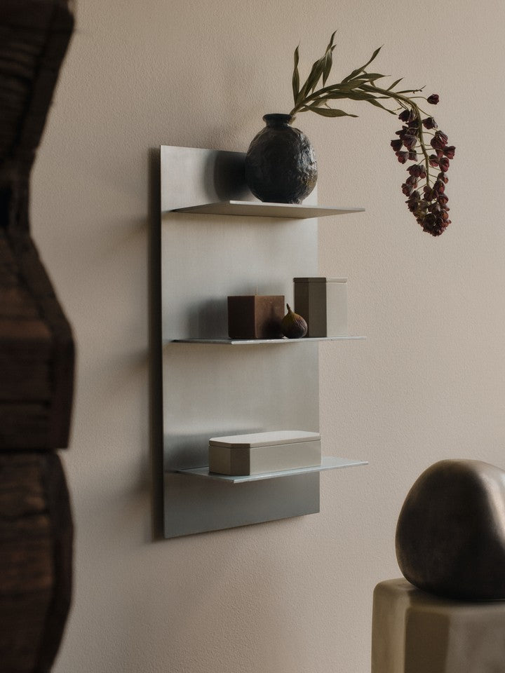 Lager Wall Shelf, Triple, Small