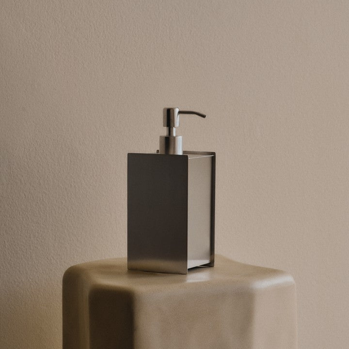 Sama Soap Dispenser, Brushed Steel