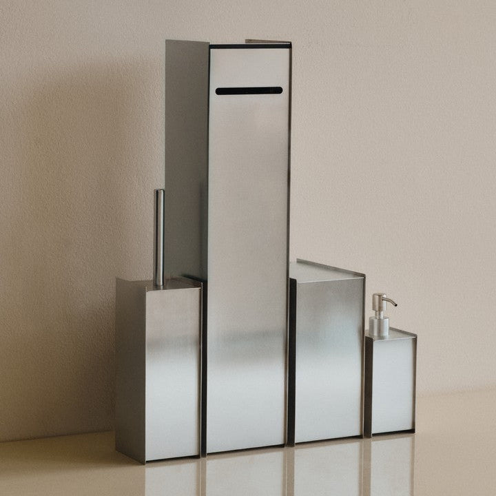 Sama Soap Dispenser, Brushed Steel