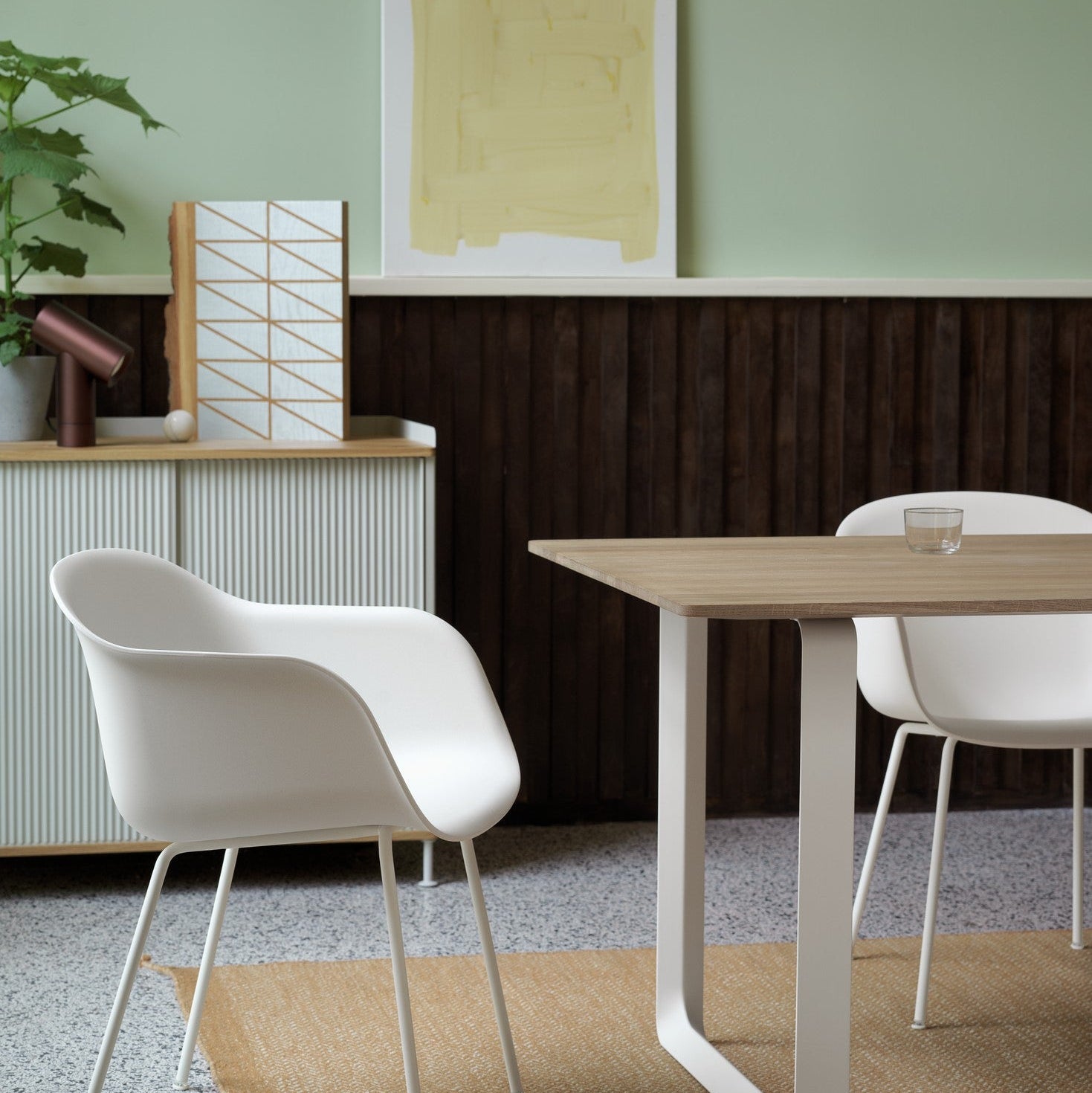 Enfold Sideboard, Tall, Black