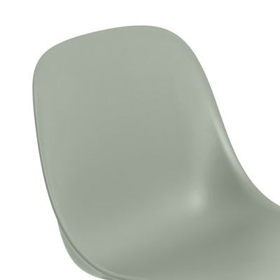 Fiber Outdoor Side Chair, Dusty Green (With Drain Holes)