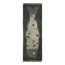 Lucky Fish Rug, 2'3" x 7', Green