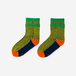 Gym House Socks | Yellow Navy / L/XL