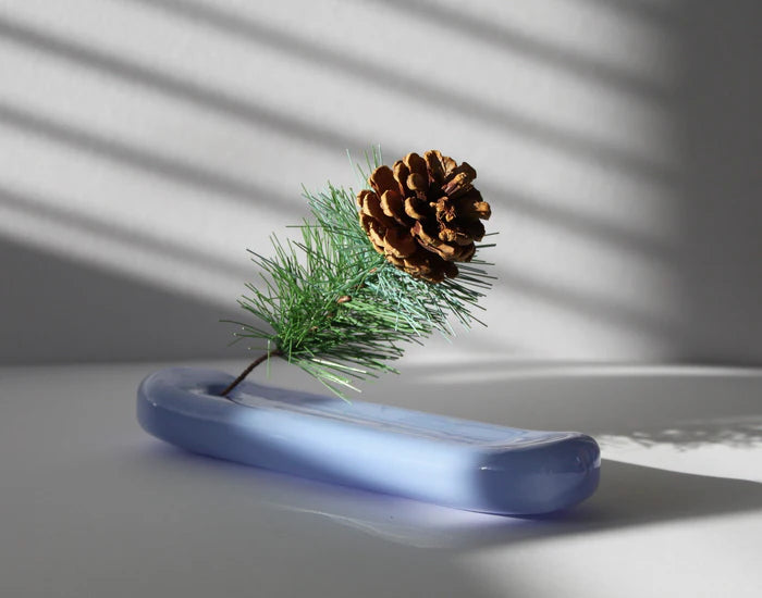Lilo Incense Holder, Milky Blue