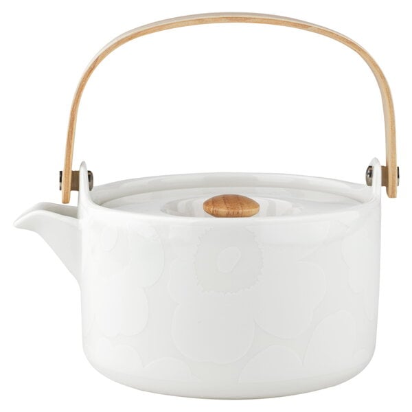Oiva Unikko Teapot 700ml, White