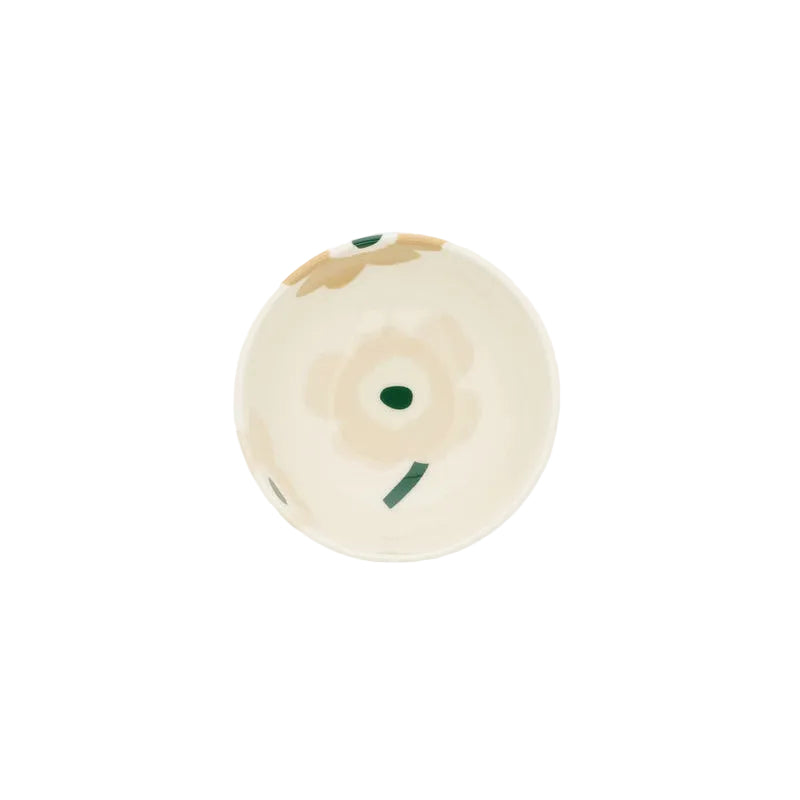 Oiva Unikko Bowl 3dl, Beige and White