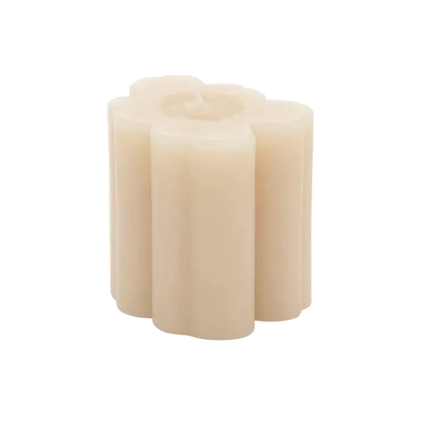 Unikko Candle 9cm, Beige