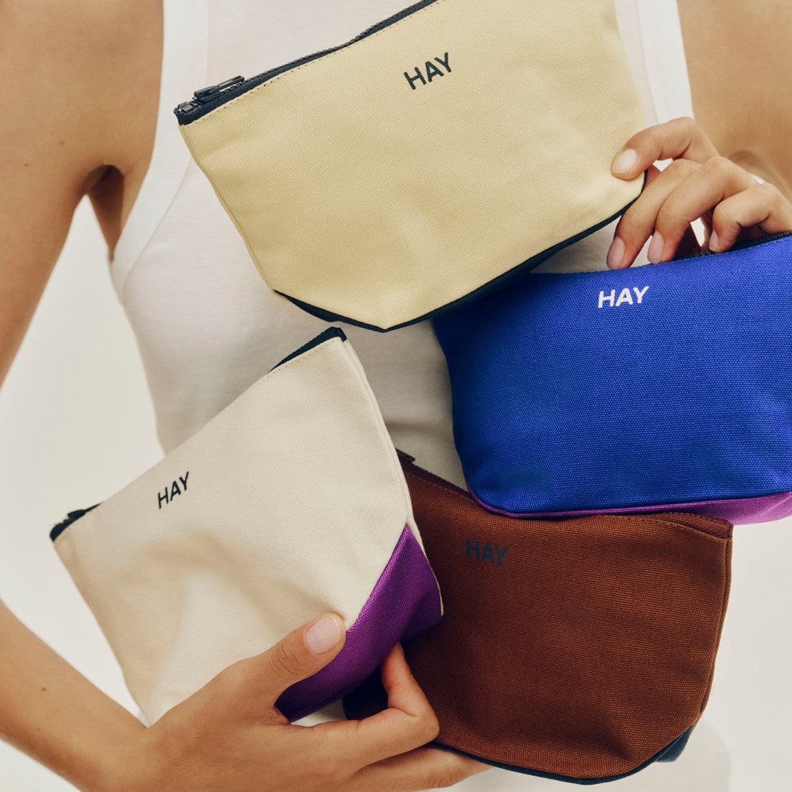 Multi Pouch, Small, Yellow Multi