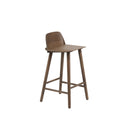 Nerd Counter Stool, Stained Dark Brown, 65 cm