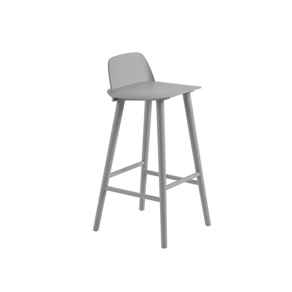 Nerd Stool, Grey 65 cm