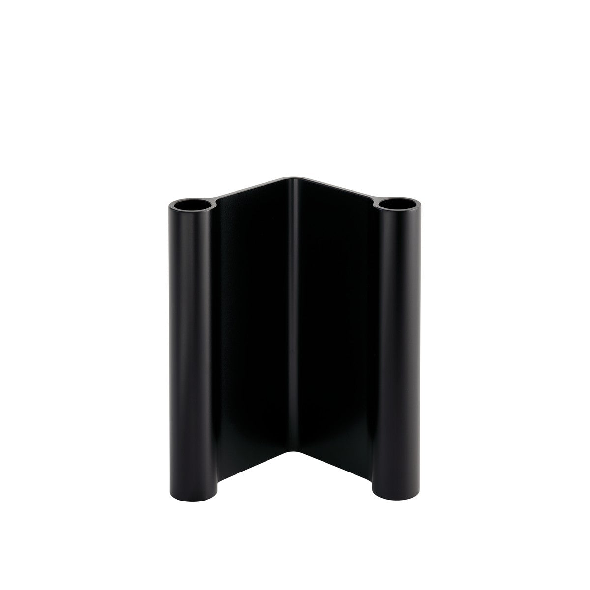 Pair Candleholder, 7" Black