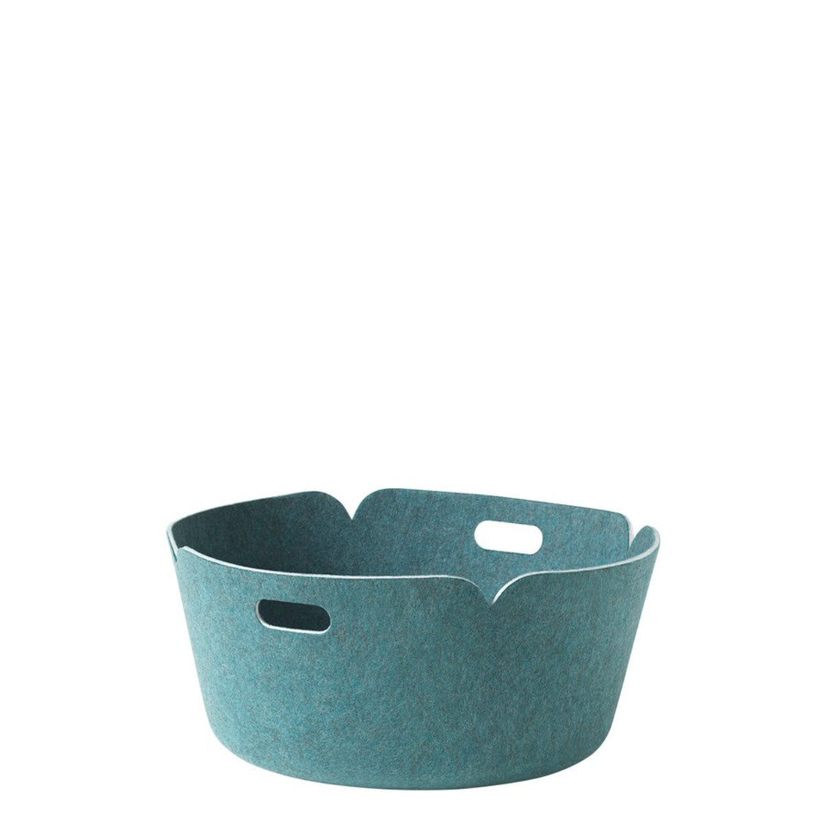 Restore Round Basket, Aqua