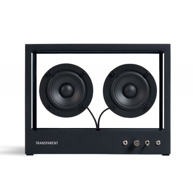 Small Transparent Speaker, Black