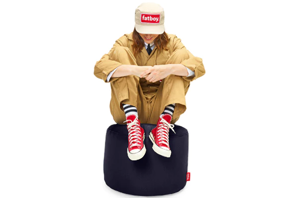 Point Outdoor Ottoman, Mist