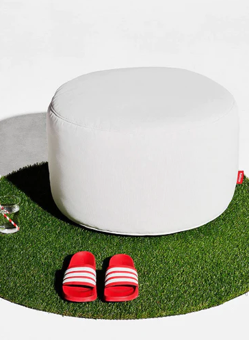 Point Outdoor Ottoman, Mist
