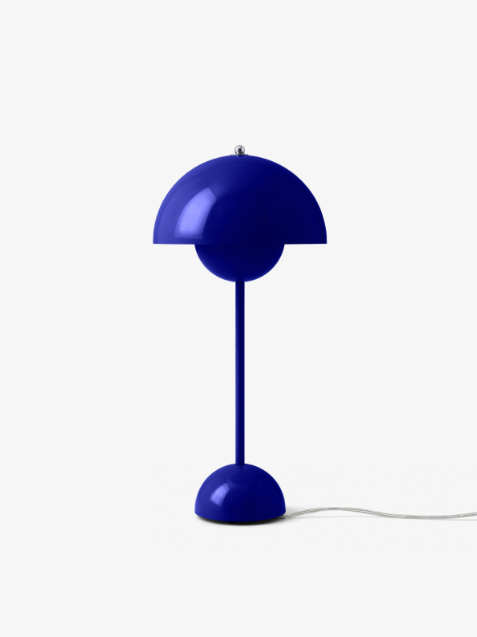 Flowerpot Table Lamp VP3, Cobalt Blue