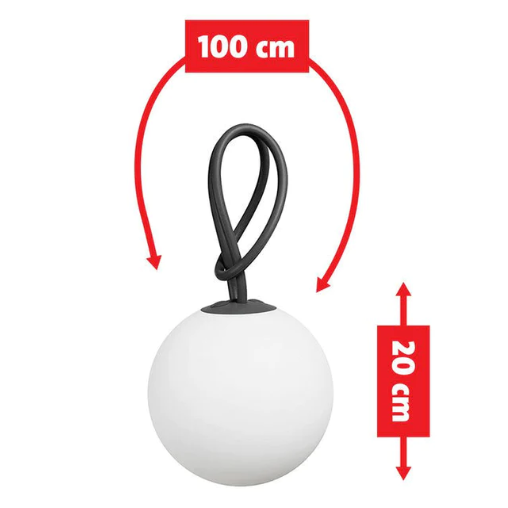 Bolleke Pendant Light, Anthracite