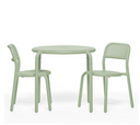 Toni Bistro Table Set + 2 chairs, Mist Green