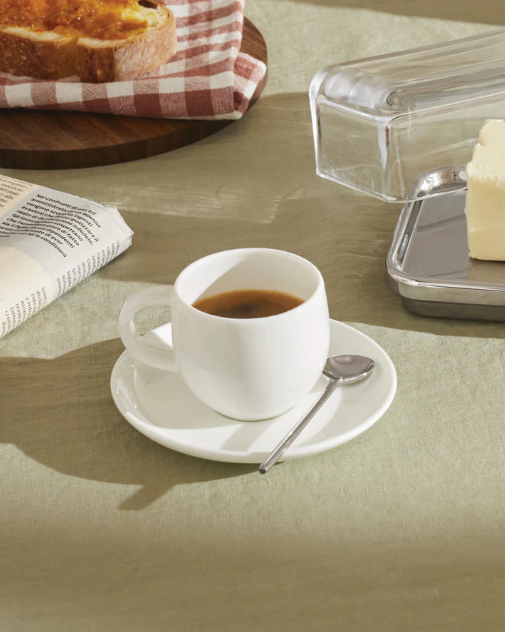 Saucer for Mocha Cup, 4 per Set