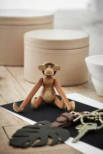 Kay Bojesen Mini Monkey, Teak/Limba