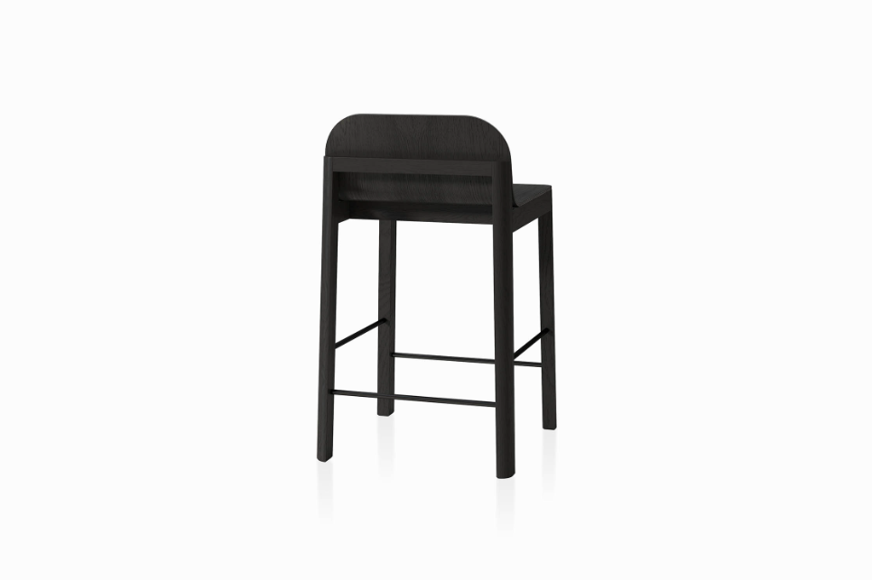 Cleo Counter Stool, black 65cm