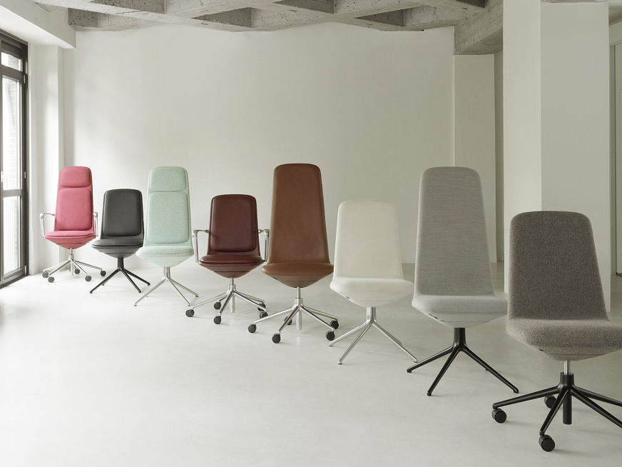 Off Chair High 4L Black Aluminum, Remix