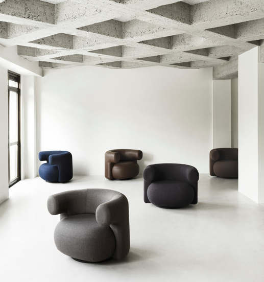 Burra Lounge Chair With Return,  Zero Fabric