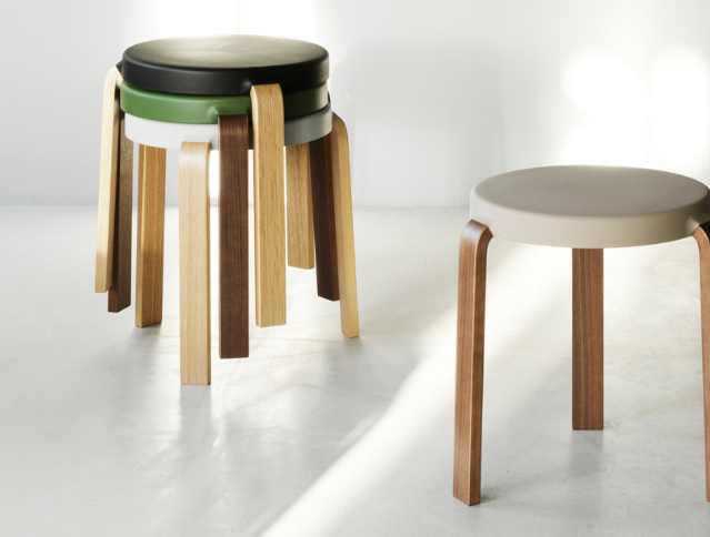 Tap Stool Oak, Olive