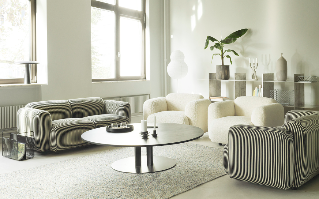 Swell Armchair, Synergy Fabric