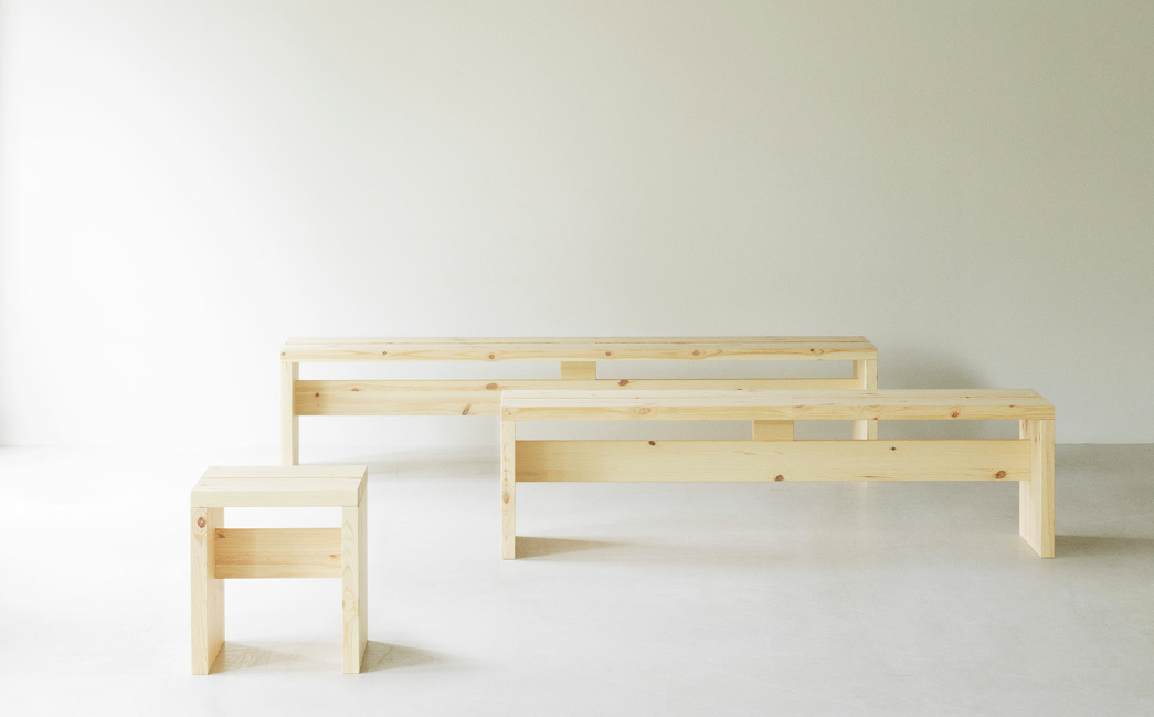 Stretch Bench 200cm, Pine