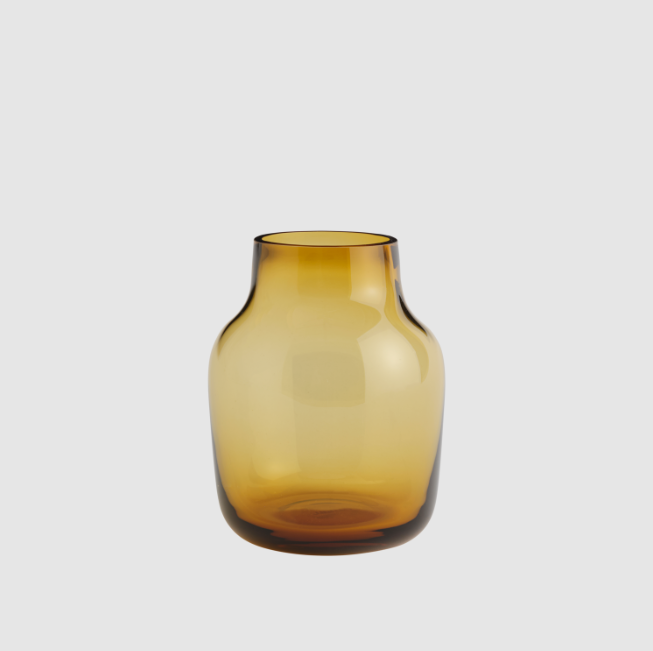 Silent Vase, Burnt Orange 5.9"