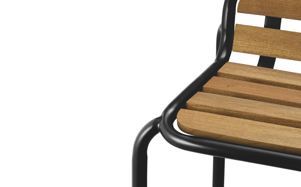 Vig Chair Robinia, Black