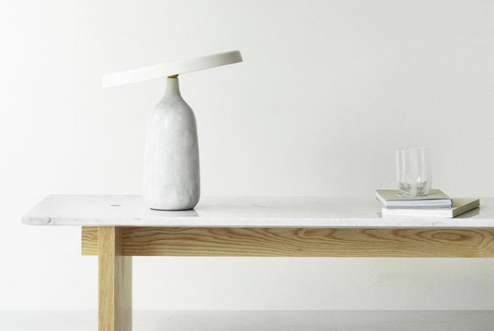 Eddy Table Lamp US, Grey