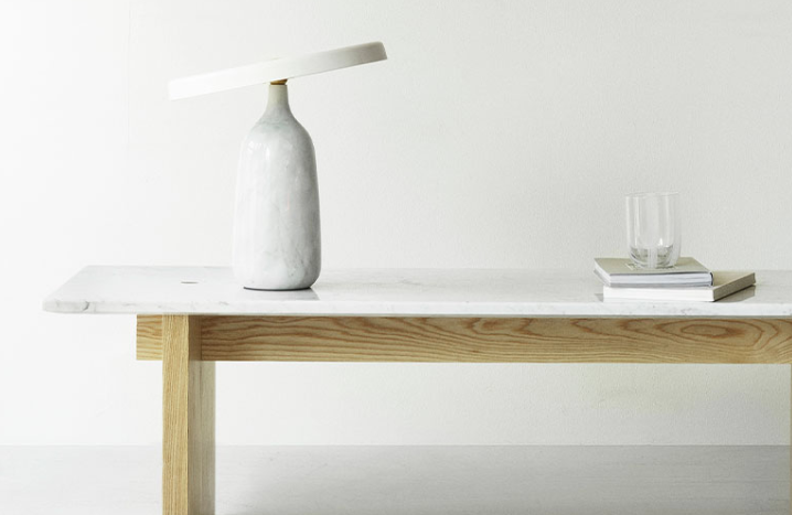 Eddy Table Lamp US, White