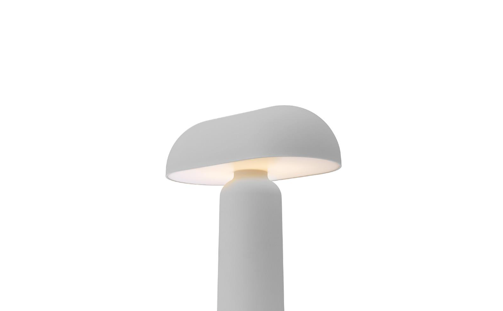 Porta Table Lamp, Grey