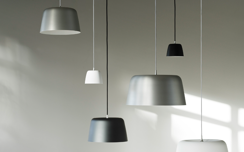 Tub Pendant Lamp Ø44 US, Aluminum