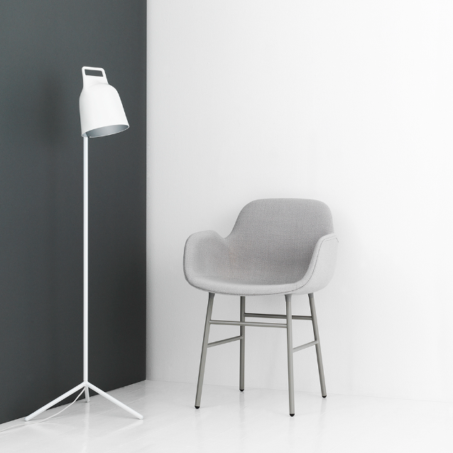 Stage Floor Lamp US, White