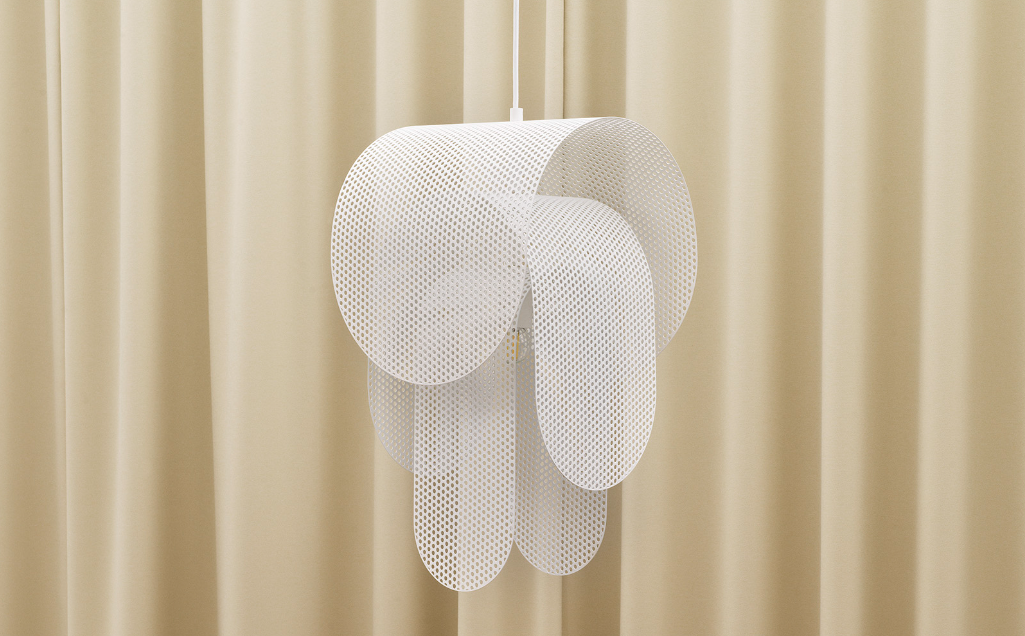 Superpose Pendant Lamp US, White