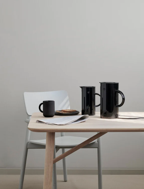Theo Mug, Set of 2, Matte Black