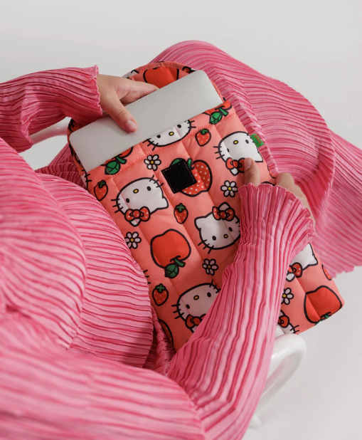 Puffy Laptop Sleeve 13"/14", Hello Kitty
