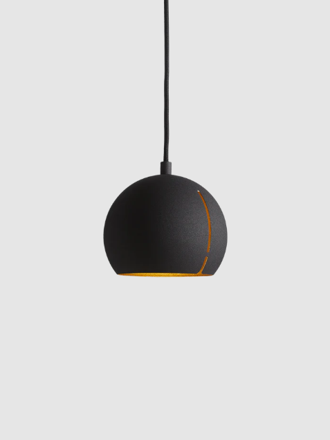 Gap Pendant, Round, Black