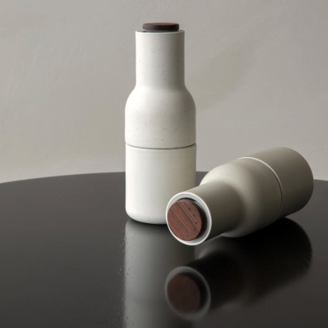 Bottle Grinder, Carbon/Ash, Beech Lid (2 Pack)-Kitchen/Dishes-Audo-vancouver special