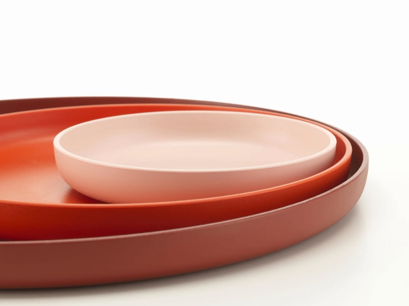 Trays Set/3, Red